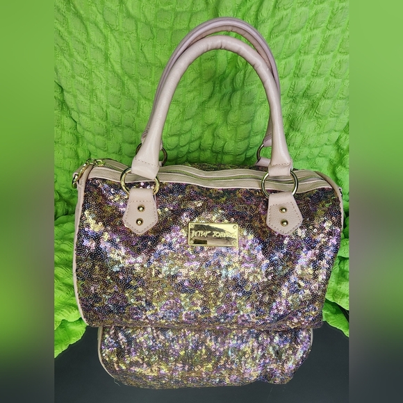 Betsey Johnson Sequin Handbag - Picture 1 of 16